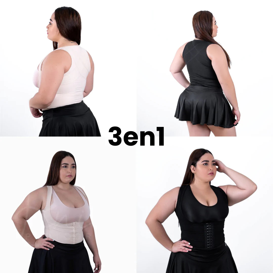 Corrector-Faja 3 en 1